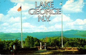 New York Lake George As Seen From Top O' The World