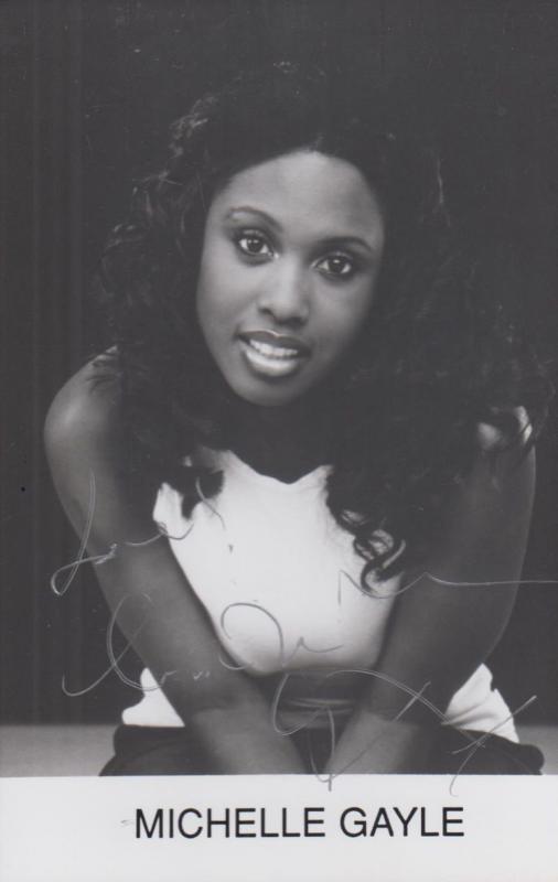 Michelle Gayle Hattie Tavernier Eastenders Stunning Hand Signed Photo