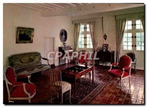 Modern Postcard Chateau of Saint Germain de Livet Calvados Chamber of honor