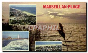 Postcard Modern Littoral Languedoc Marseillan Beach