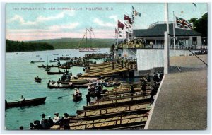 HALIFAX, Nova Scotia, Canada ~ Popular N W ARM ROWING CLUB c1910s Postcard