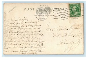 1910 Grace Street Richmond Virginia VA Residential Section Posted Postcard 