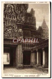 Old Postcard Paris International Exposition Coloniale 1931 Floor Superior Cou...