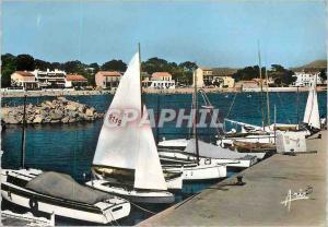 Postcard Modern Light and Beauty of the French Riviera Saint Cyr Lecques Harb...