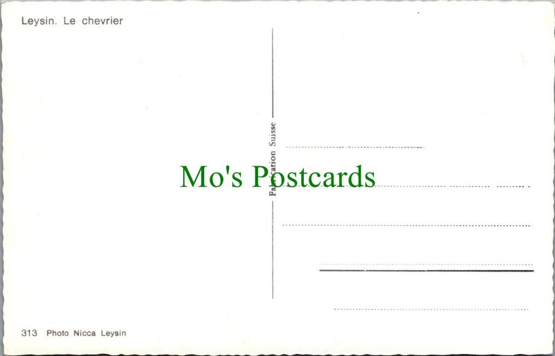 Switzerland Postcard, Leysin, Le Chevrier SW9604