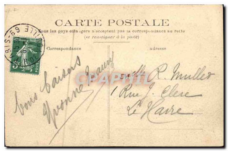 Postcard Old Ruiel Pond St. Cucufa Perspective