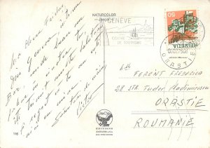 multi view souvenir Postcard Switzerland Geneve