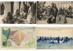 MAURITANIA AFRICA 50 Vintage Postcards Mostly Pre-1940 (L3043)