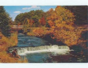 Unused Pre-1980 WATERFALL Murray River & Harbour Prince Edward Island PE E4106