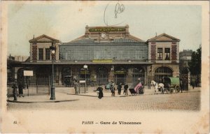 CPA PARIS 12e - Gare de Vincennes (55956)