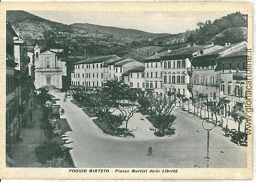 08315  CARTOLINA d'Epoca - RIETI - POGGIO MIRTETO