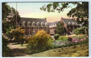 WINSTON-SALEM, NC ~ Salem College LOUISA WILSON BITTING DORMITORY  Postcard