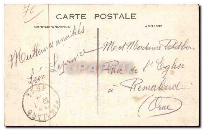 Le Havre - Garden of the Hotel de Ville and Paris street - Old Postcard