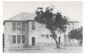High School, Lyndon B Johnson Johnson City, TX, USA Postcard