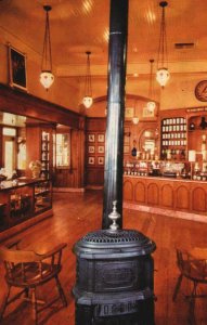 Disneyland Anaheim The Upjohn Pharmacy Interior Chrome Postcard 09.00