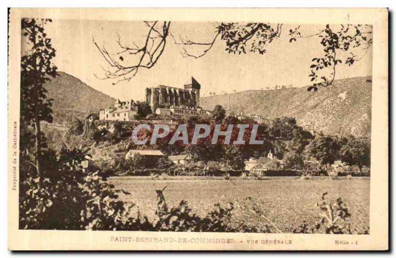 Old Postcard Saint-Bertrand-de-Comminges Vue Generale