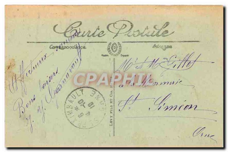 Old Postcard Paris Opera Square