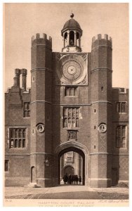 England  Hampton Court palace  Clock Court Gateway