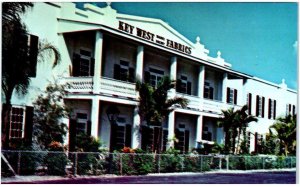 KEY WEST, Florida FL ~ House of HAND PRINT FABRICS Store 1960s-70s Postcard