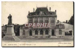 Postcard Old Bank Bar le Duc Caisse d & # 39Epargne