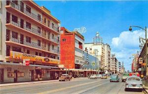 Gonzalez Mexico Juarez Avenue Country Club Old Cars Postcard