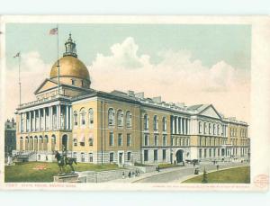 Unused Pre-1907 STATE HOUSE BUILDING Boston Massachusetts MA Q1299