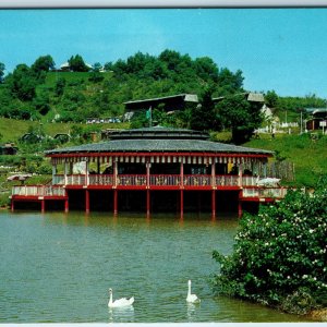 c1960s Singapore, Singapore Jurong Bird Park Restaurant Tourist Trap Chrome A235