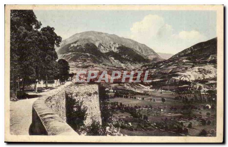 Embrun Old Postcard Remparts shooting the & # 39archeveche