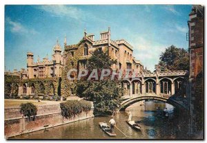 Postcard Modern Bridge of Sights St John's College Cambridge