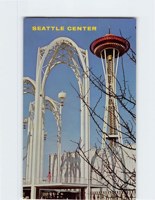 Postcard Seattle Center, Seattle, Washington