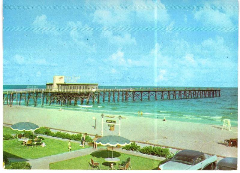 Myrtle Beach Ocean Plaza Pier 1950 Unused SC