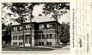 VT - Bennington. Seventh Ward School Building (Private Mailing Card)