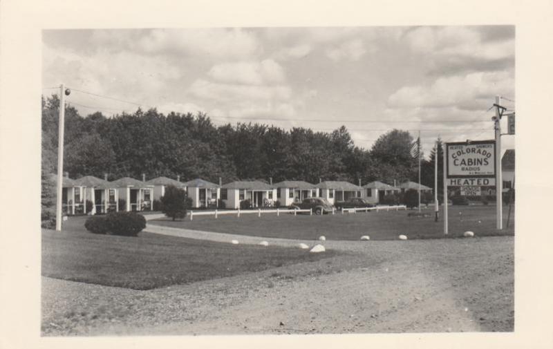 Rppc Colorado Cabins Motel On Us 1 Hampton Falls Nh New