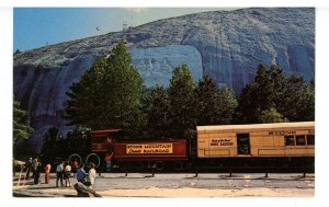 GA - Stone Mountain. Scenic Railroad at Base of the Mountain