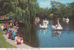 Canada Toronto Swan Ride Centre Island