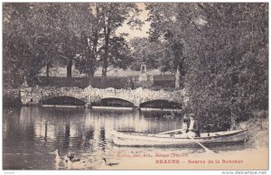 BEAUNE, Cote D´Or, France, 1900-1910's; Source De La Bouzeze