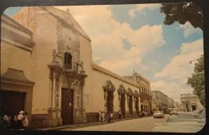 Postcard Used Casa de Montejos en la Plaza Principal Yucatan Mexico LB