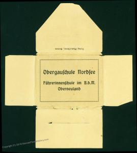 3rd Reich Bund Deutscher Maedel BDM Youth Obergauschule Nordsee Photo Lot 75542