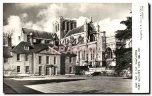 Postcard Old One The Close Winchester Mary Sumner & # 39s Home