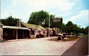 Postcard Pigeon River Court in Pigeon Forge, Tennessee~135133