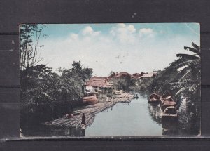 PHILIPPINES, MANILA, PACO ESTERO, c1910 ppc., unused.