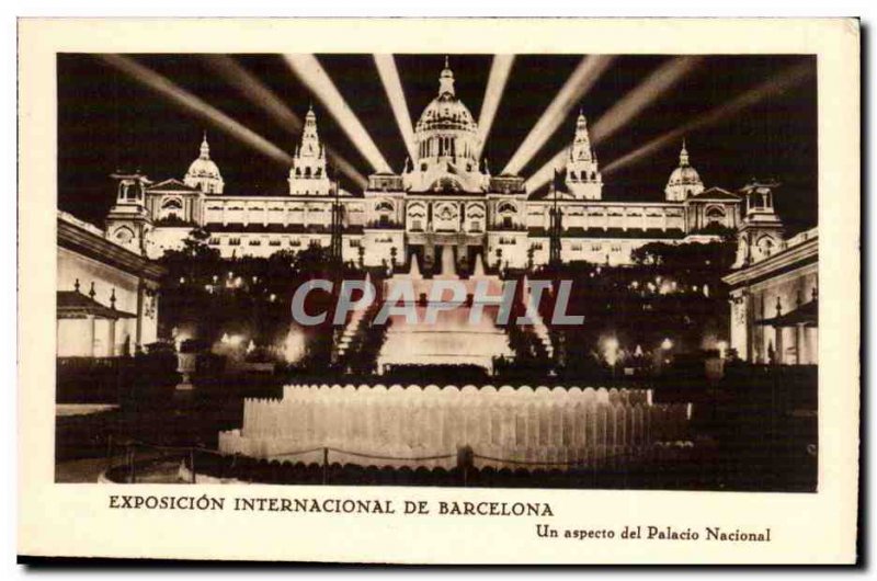 Old Postcard Spain Espana Spain Exposicion Internacional Barcelona A aspecto ...