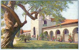 TIJUANA, MEXICO   Entrance Entrada  AGUA CALIENTE HOTEL  1929   Postcard