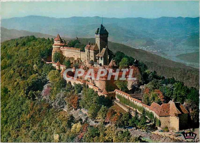 Modern Postcard Chateau Haut Koenigsbourg (755 alt)