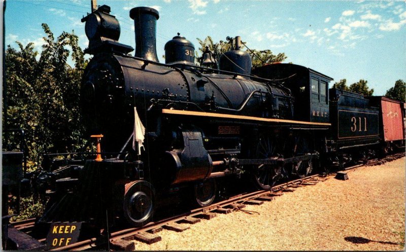 Trains Missouri-Kansas-Texas Baldwin Locomotive #311