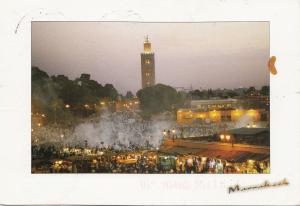 BF17890 morocco marrakech landscape front/back image