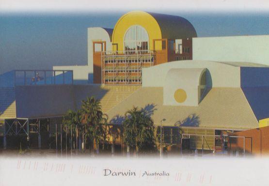 Darwin Australia Entertainment Centre Postcard