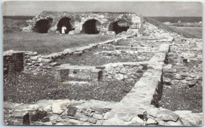 M-13694 Ruins of Louisburg Fortress Louisburg Canada