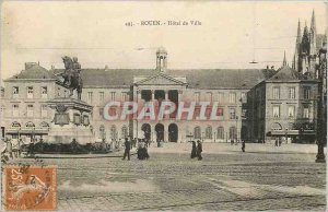 Postcard Old City Hall Rouen