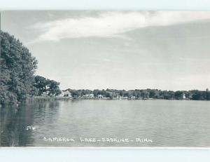 Old rppc HOUSES AT CAMERON LAKE Erskine Minnesota MN HM4066